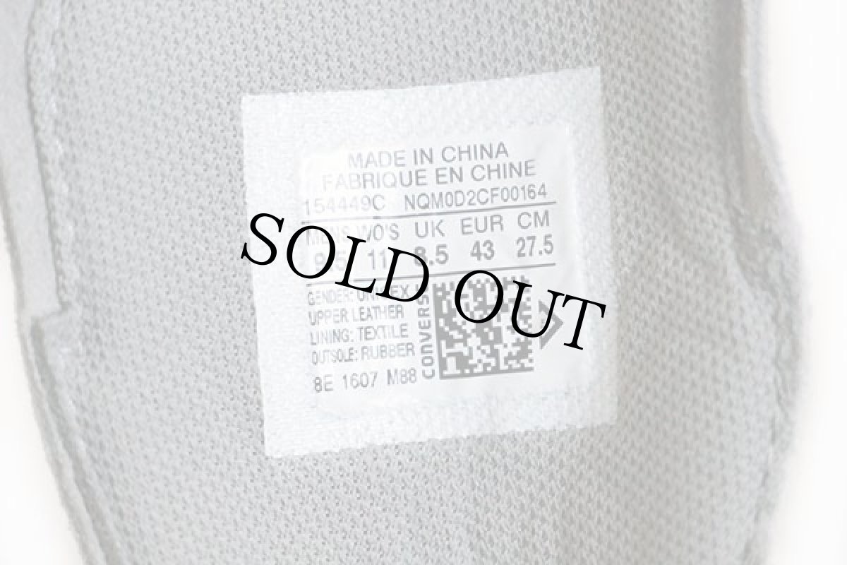 画像4: 未使用★CONVERSEコンバース CONSコンズ Breakpoint OX スエード グレー×アクアブルー9.5 (4)