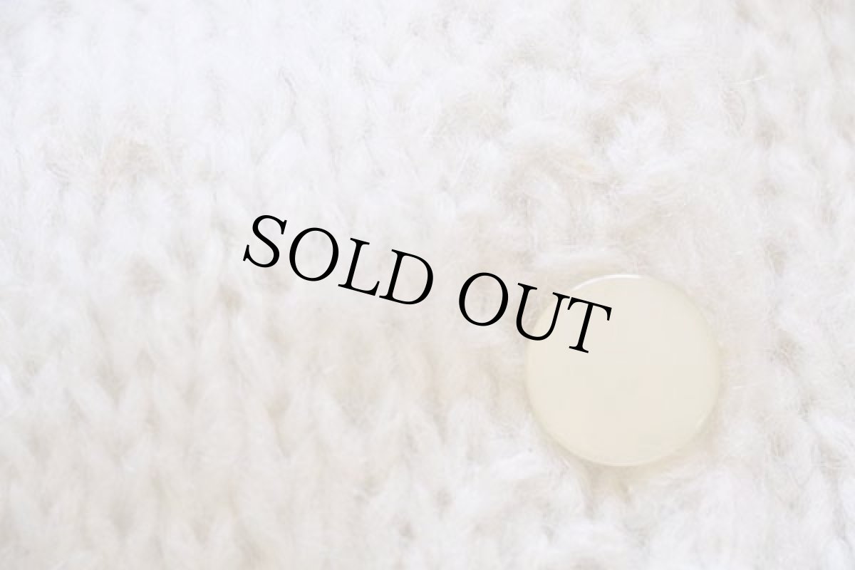 画像6: 60s イタリア製 Tami KNITWEAR 丸ヨーク ノルディック柄 モヘヤ ハンドニット カーディガン (6)