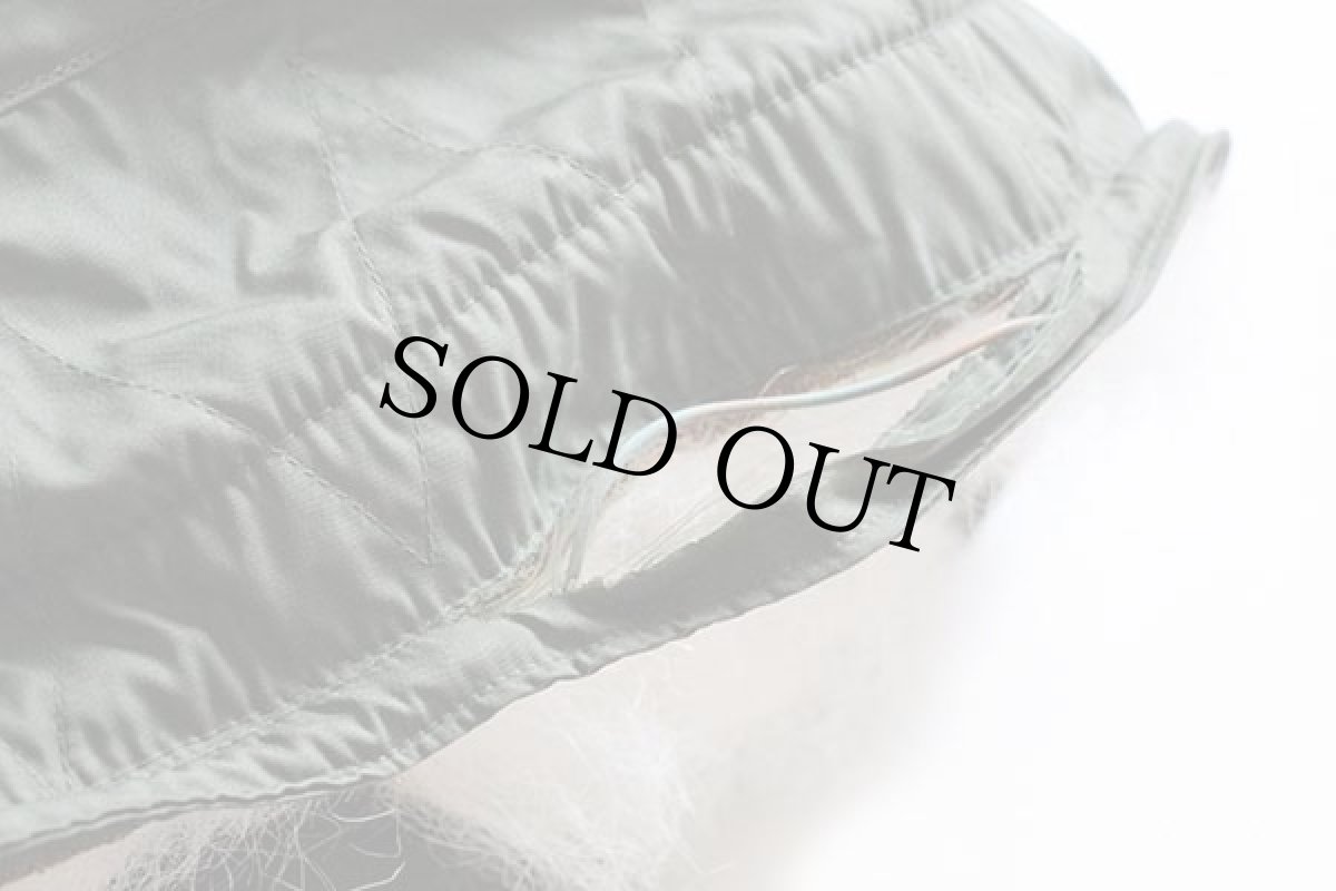 画像8: 80s 米軍 U.S.ARMY キルティングライナー&フード付き M-65 パーカー L★モッズコート フルセット (8)