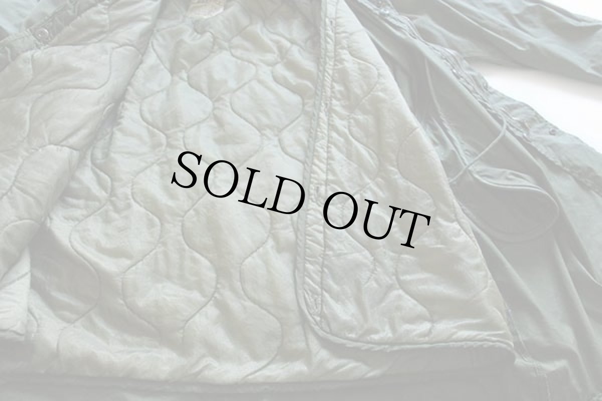 画像7: 70s 米軍 U.S.ARMY キルティングライナー&フード付き M-65 パーカー M-R★モッズコート フルセット (7)