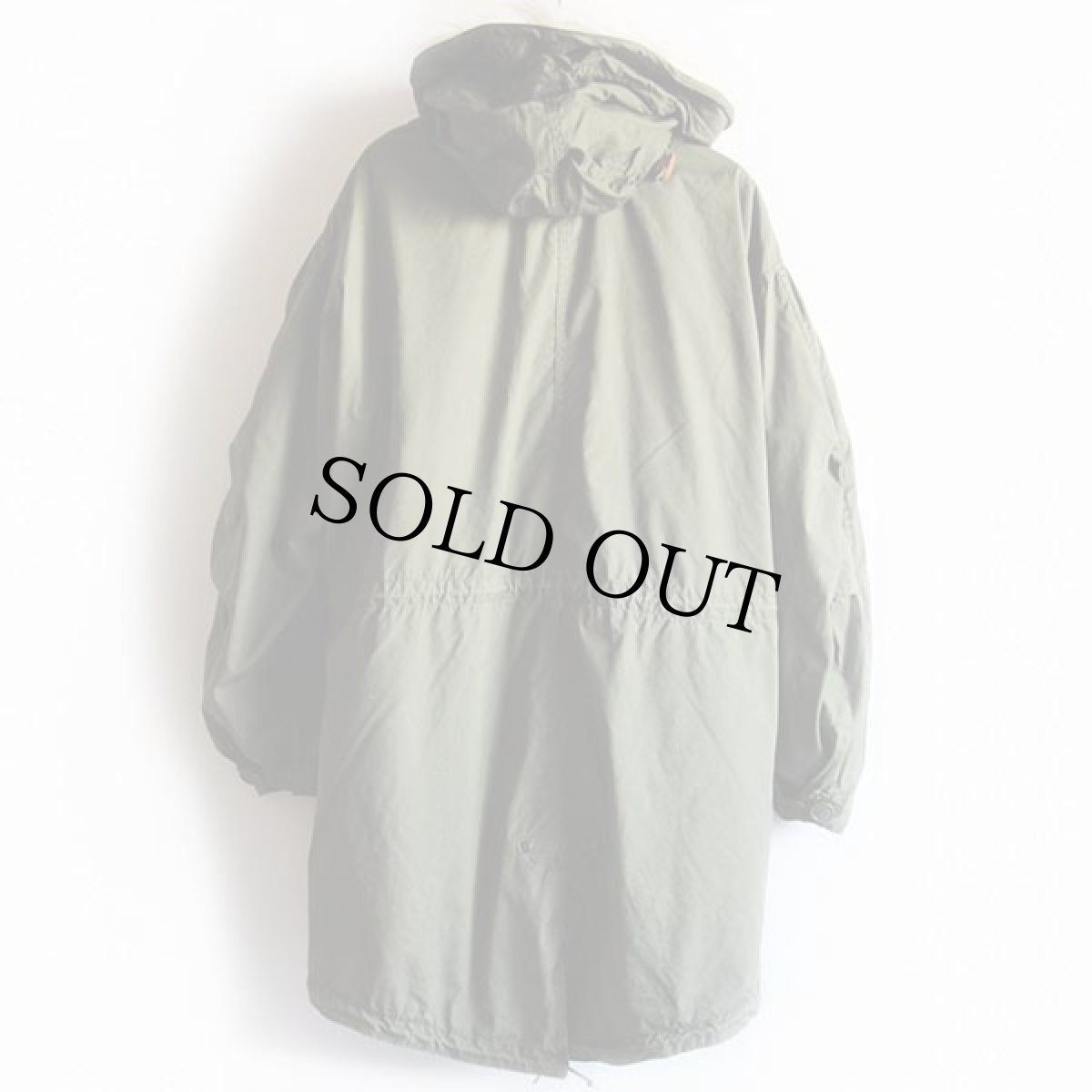 画像2: 70s 米軍 U.S.ARMY キルティングライナー&フード付き M-65 パーカー M-R★モッズコート フルセット (2)