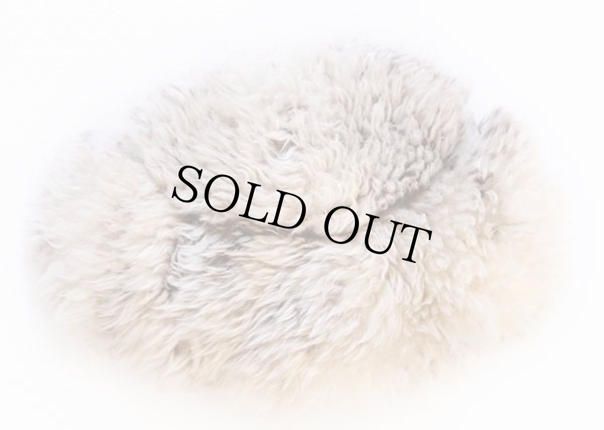 画像2: ビンテージ イタリア製 リアル ラム ファー ハット★エスキモー (2)