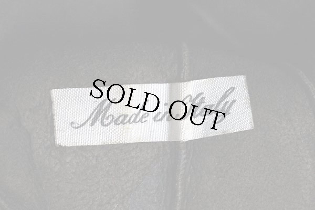 画像3: ビンテージ イタリア製 耳当て付き リアル ファー キャップ 焦げ茶★エスキモー (3)