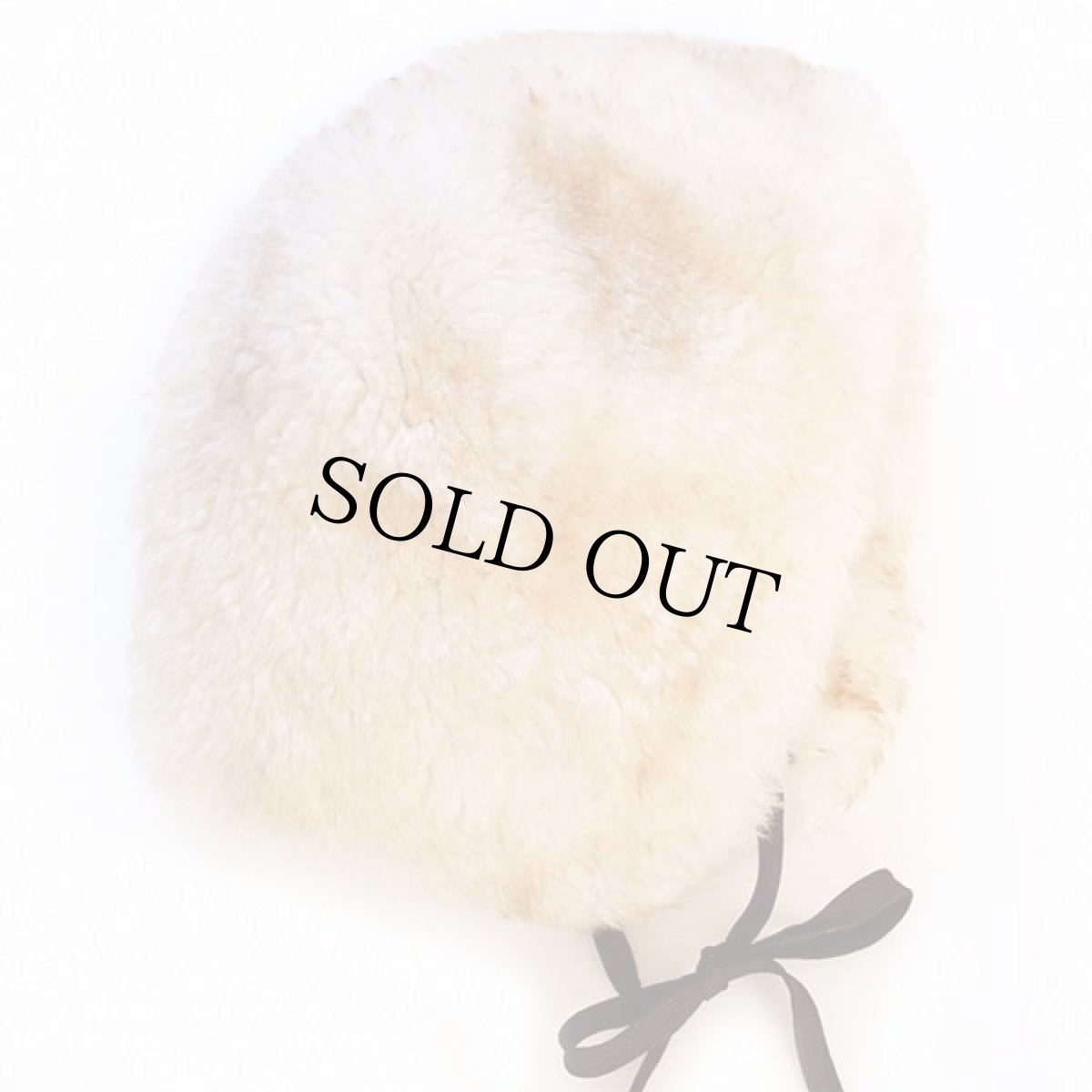 画像2: ビンテージ Modern Miss Jr. リアル ムートン キャップ★エスキモー (2)