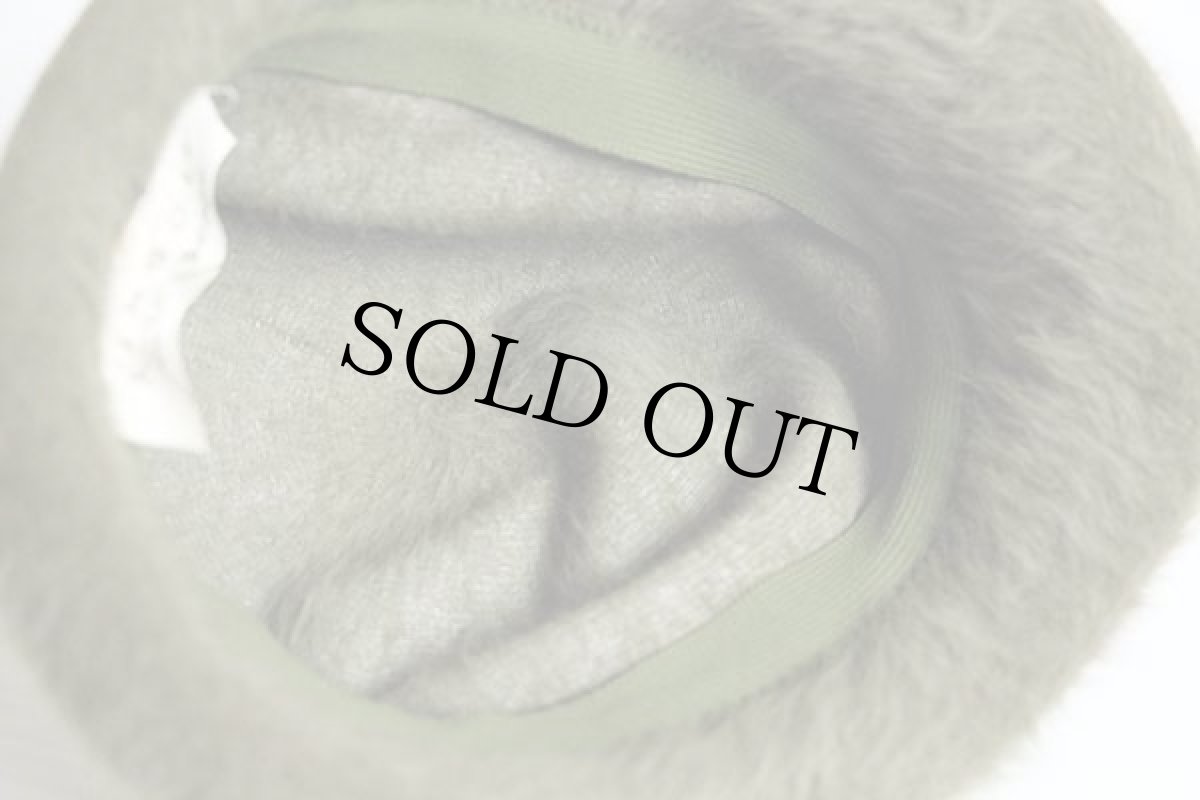 画像4: ビンテージ 英国製 KANGOLカンゴール ファーハット 緑 (4)