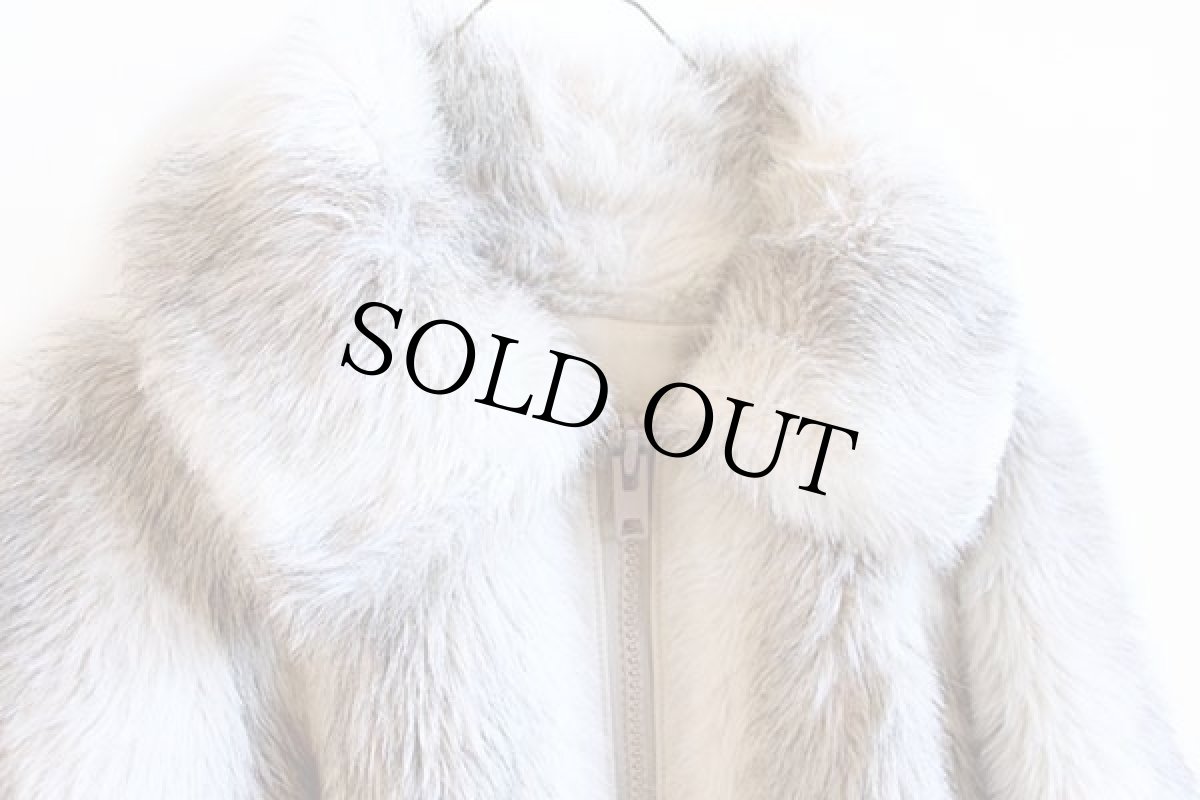 画像3: 70s USA製 Cheyenne by Hillmoor バルーンスリーブ フェイクファージャケット (3)