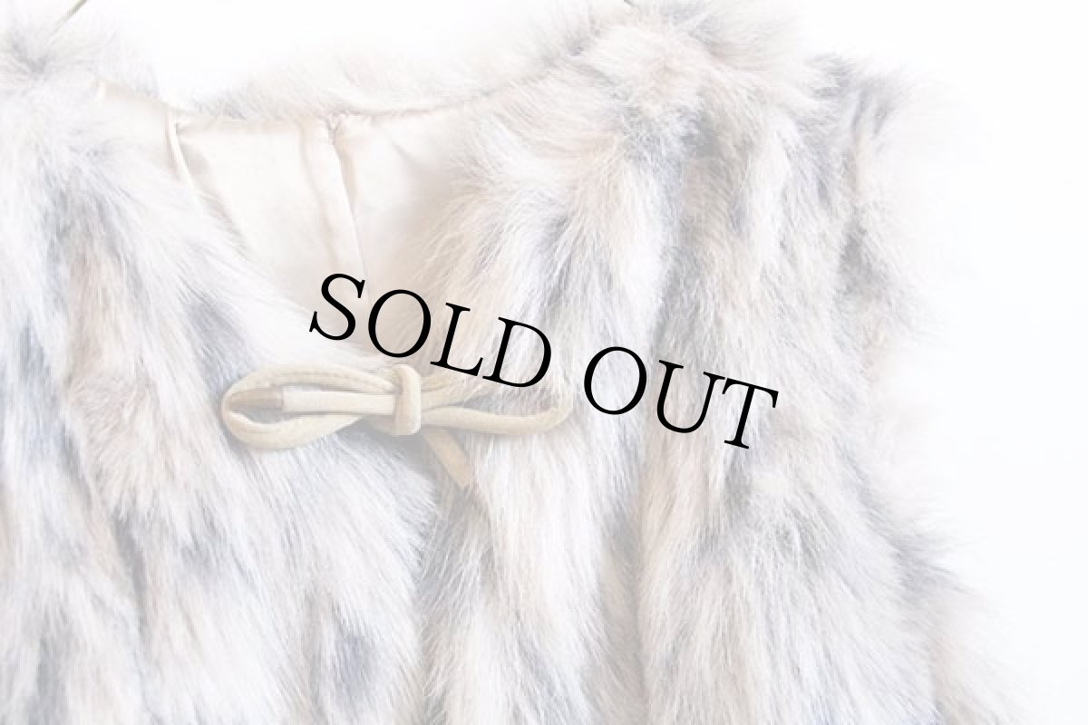 画像3: 70s Hillmoor フェイクファーベスト (3)