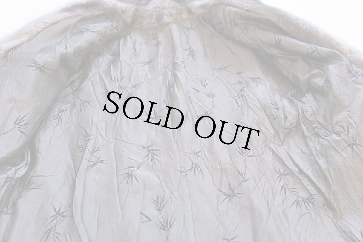 画像5: 60s CANDALON Wink ショールカラー フェイクファージャケット (5)