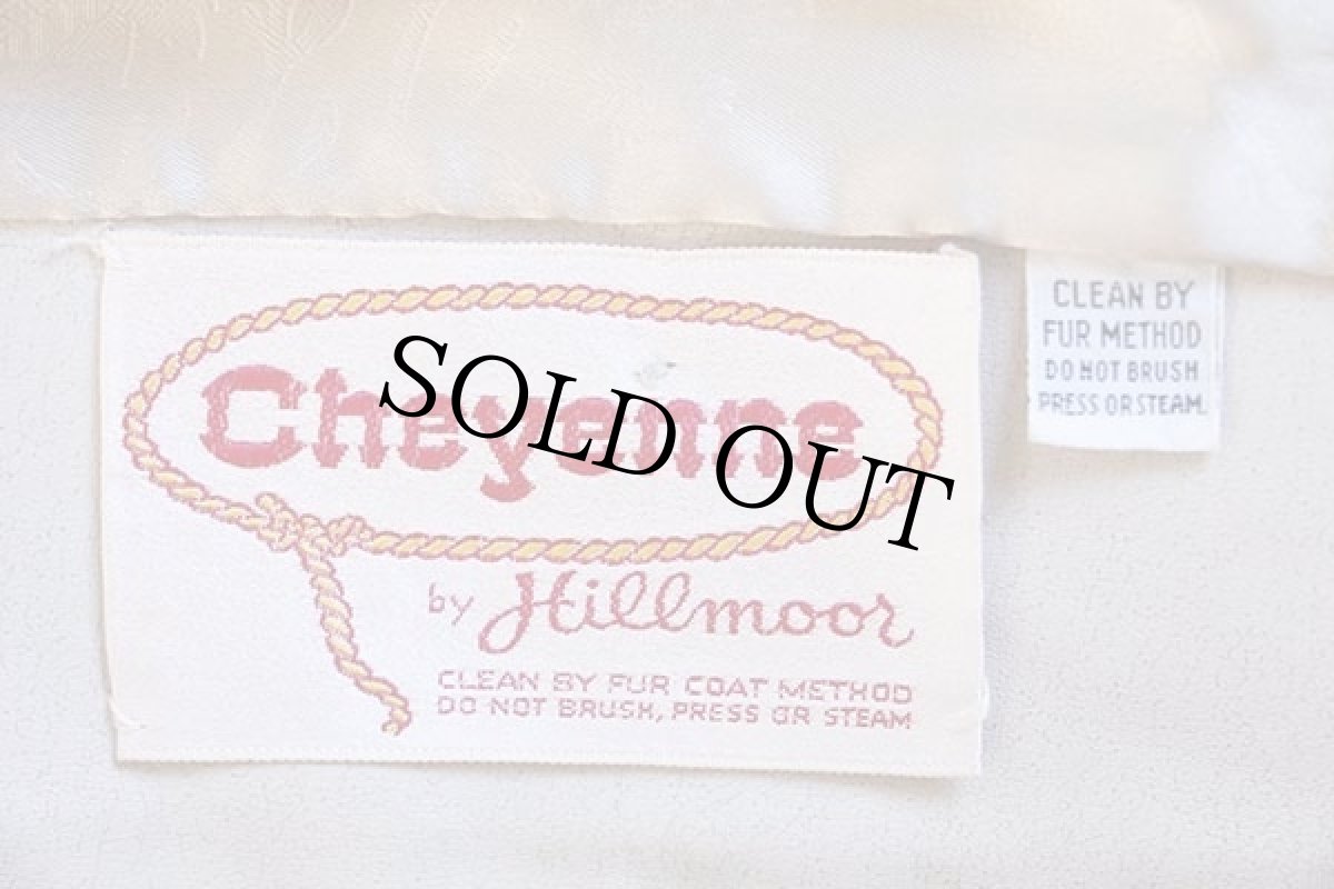 画像4: 70s USA製 Cheyenne by Hillmoor バルーンスリーブ フェイクファージャケット (4)