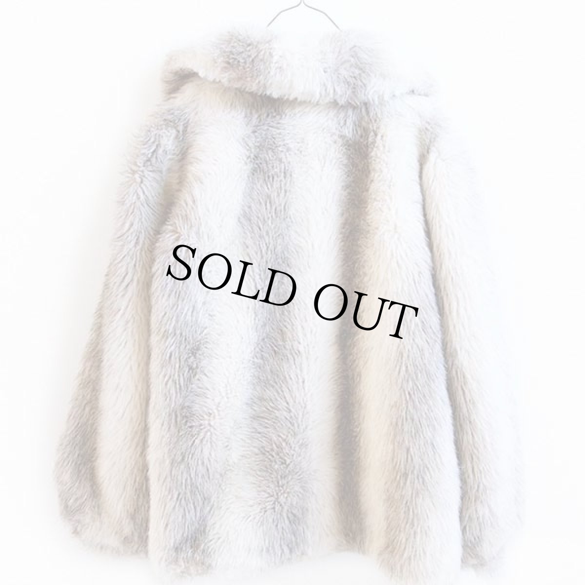 画像2: 70s USA製 Cheyenne by Hillmoor バルーンスリーブ フェイクファージャケット (2)