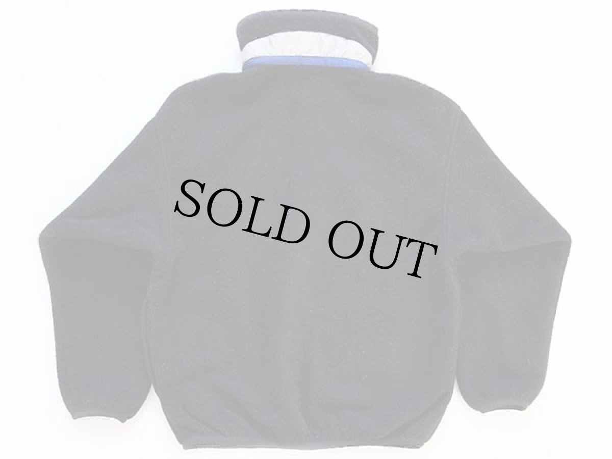 画像2: 90s patagoniaパタゴニア フリース スナップT 黒 KIDS' 8 (2)