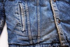 画像5: 80s USA製 Levi'sリーバイス 71608 ボアライナー デニムジャケット 4ポケット 40L (5)