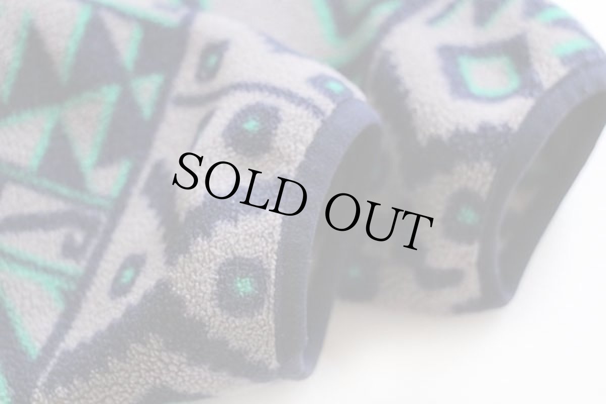 画像6: patagoniaパタゴニア 総柄 シンチラ フリース スナップT M (6)