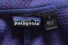 画像4: 90s USA製 patagoniaパタゴニア レトロカーディガン フリースジャケット 赤 XL (4)