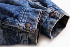 画像6: 80s USA製 Levi'sリーバイス 71608 ボアライナー デニムジャケット 4ポケット 40L (6)