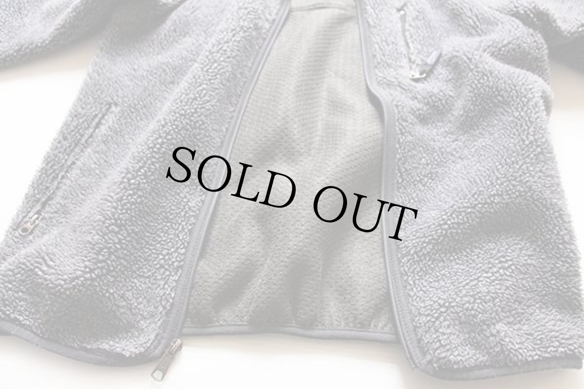 画像5: 90s USA製 patagoniaパタゴニア レトロカーディガン フリースジャケット グレー M (5)