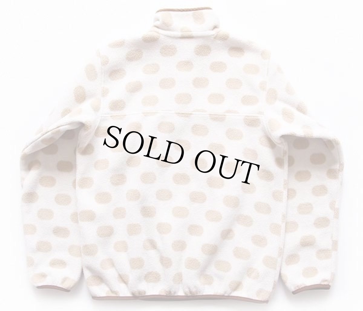 画像2: patagoniaパタゴニア ドット 総柄 シンチラ フリース スナップT W-S (2)