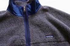 画像3: 90s USA製 patagoniaパタゴニア レトロX フリースジャケット グレー XXL (3)