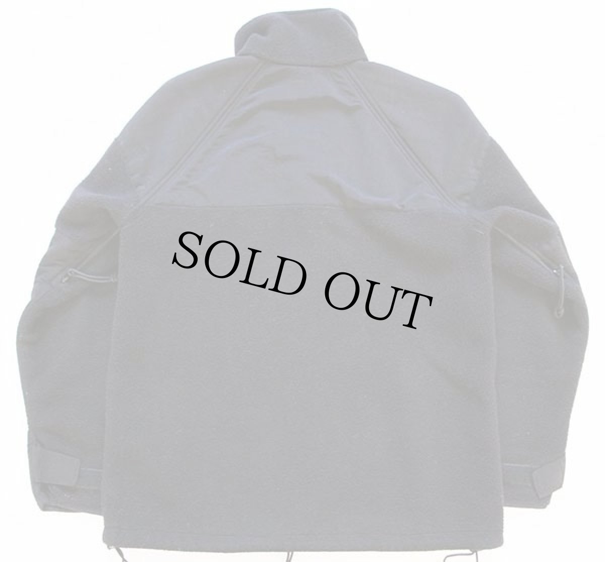 画像2: 00s 米軍 U.S.ARMY ECWCS GEN2 LEVEL3 POLARTEC フリースジャケット 黒 S (2)