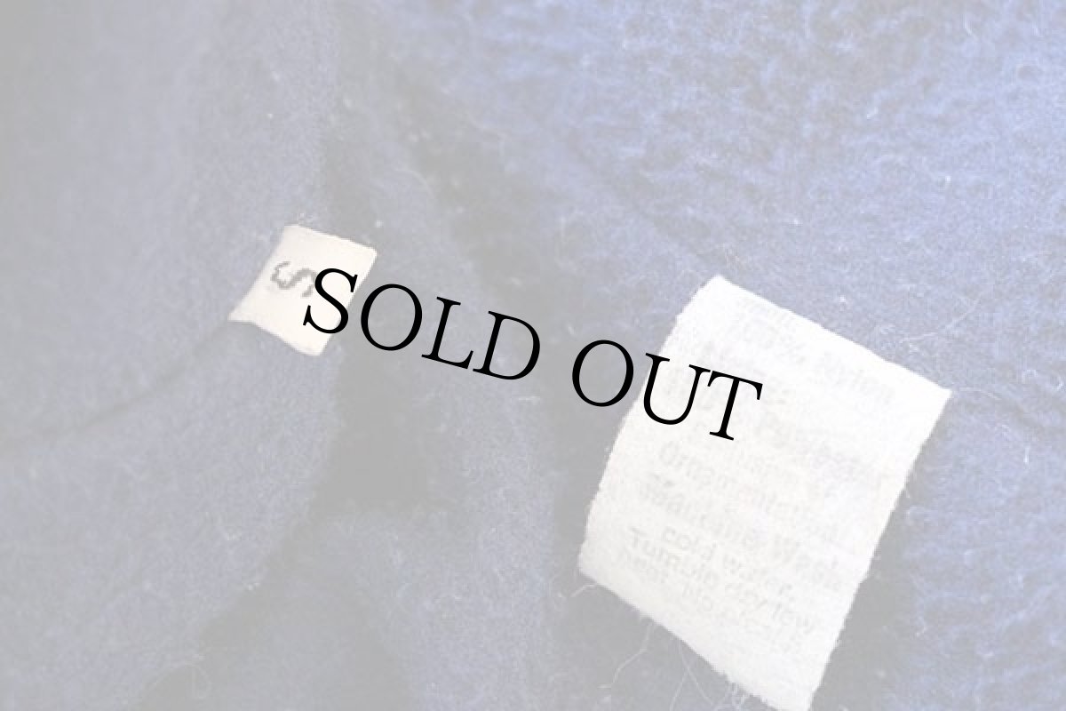 画像4: 80s patagoniaパタゴニア デカタグ シェルドシンチラ フリースライナー ナイロンジャケット グレー×紺 S (4)