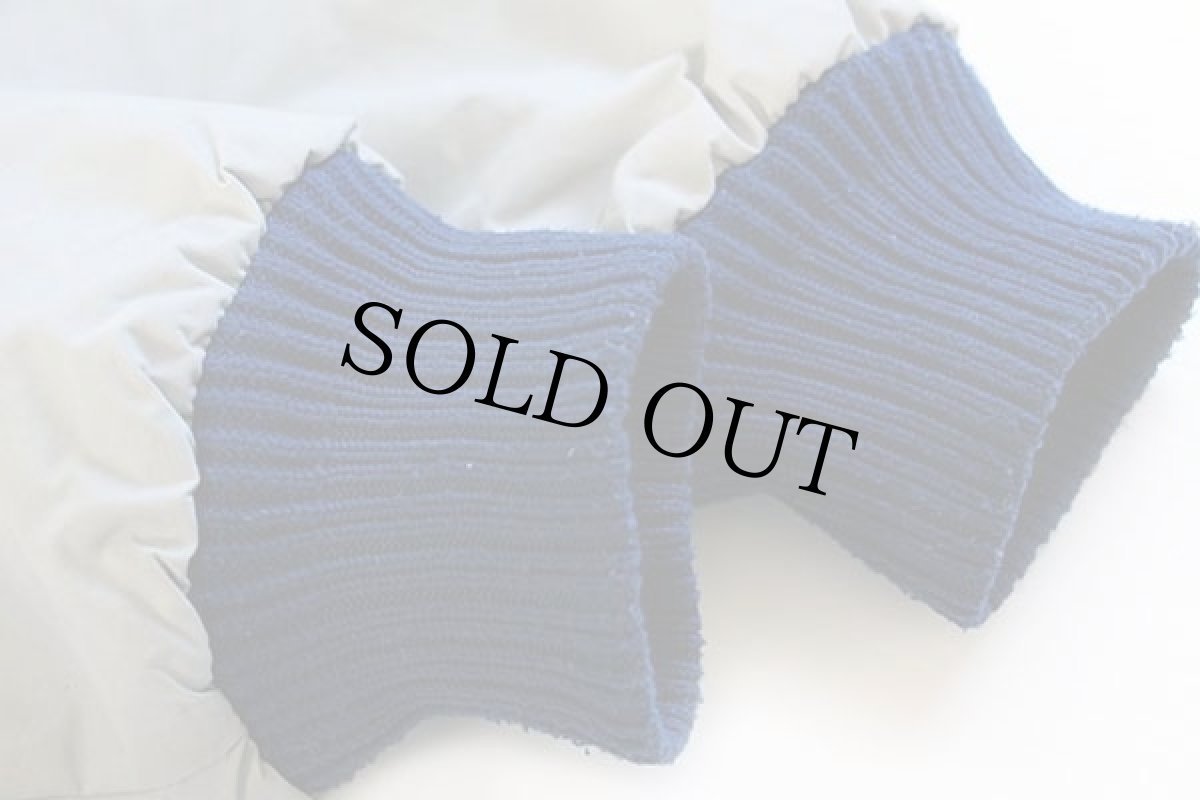 画像6: 80s patagoniaパタゴニア デカタグ シェルドシンチラ フリースライナー ナイロンジャケット グレー×紺 S (6)