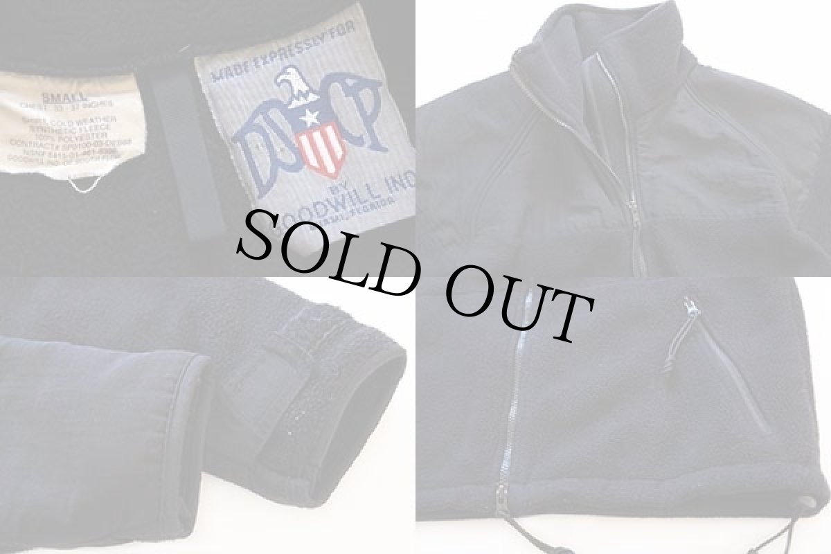 画像3: 00s 米軍 U.S.ARMY ECWCS GEN2 LEVEL3 POLARTEC フリースジャケット 黒 S (3)