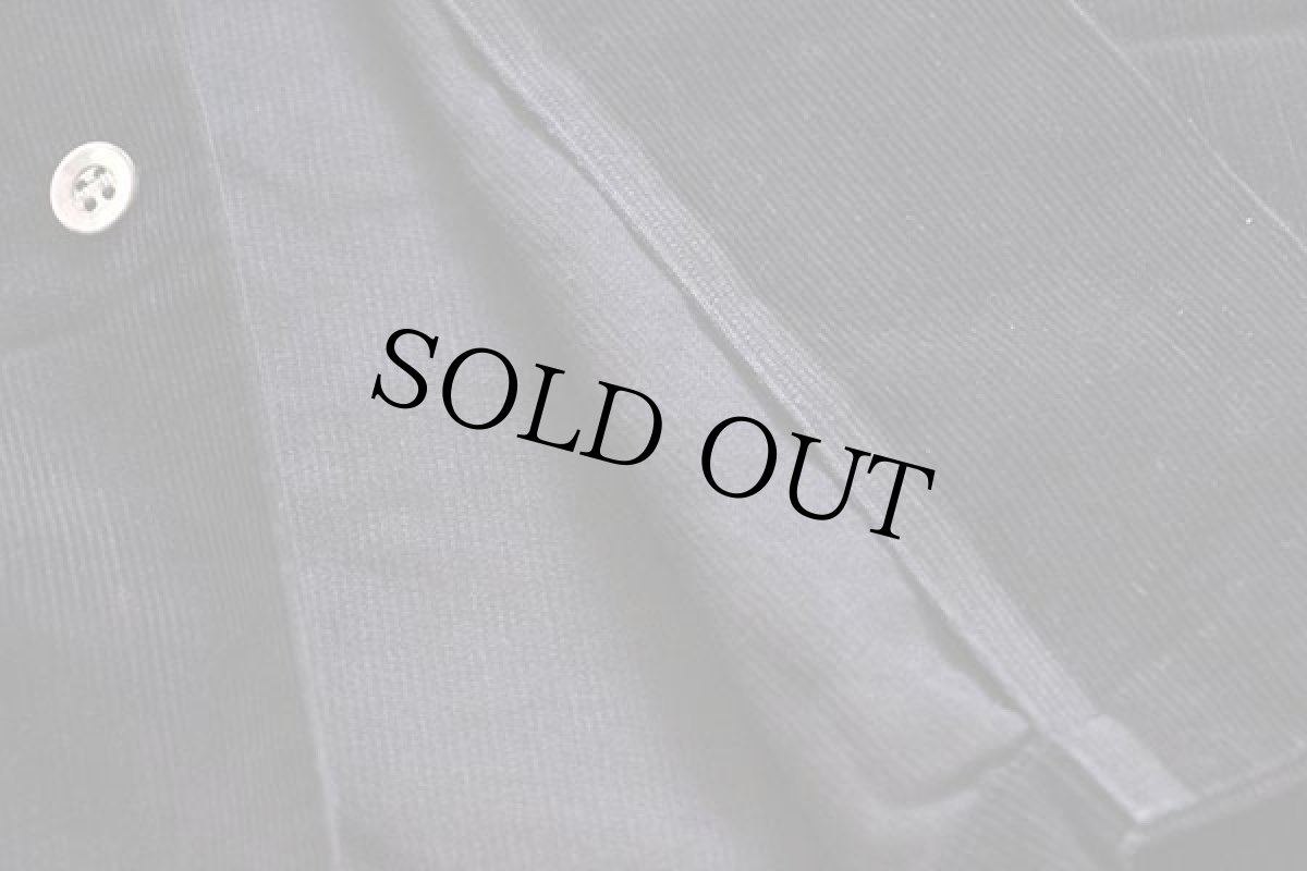 画像8: 50s SEARS Pilgrimピルグリム 無地 コーデュロイシャツ 黒 S (8)