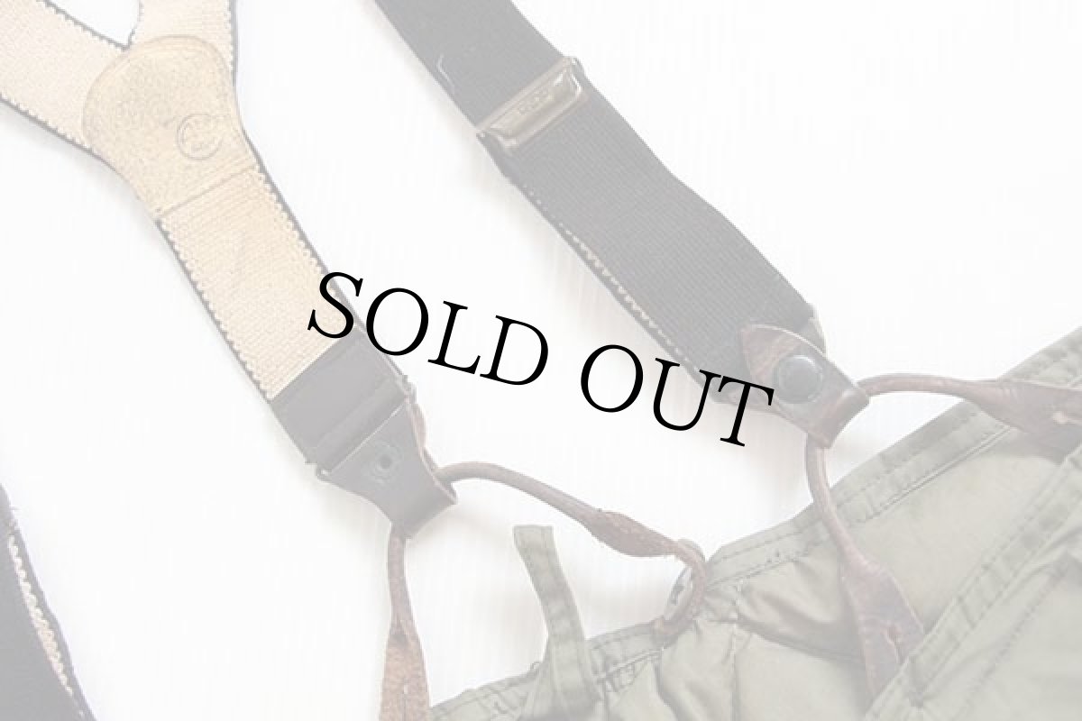 画像8: 40s 米軍 USAAF A-8 ダウン フライトパンツ サスペンダー付き 42★EddieBauerエディーバウアー (8)