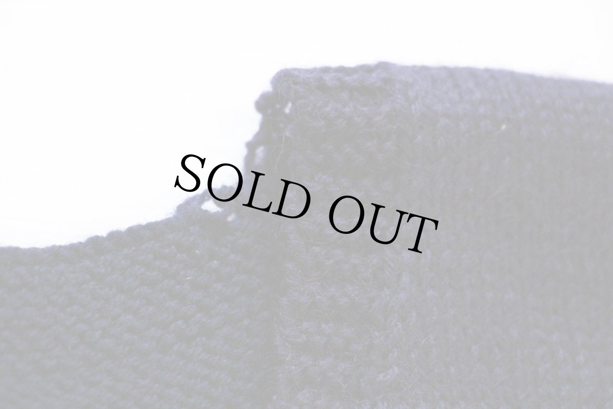 画像5: ビンテージ AMERICAN RED CROSS Vネック ウールニット ベスト セーター 紺 (5)