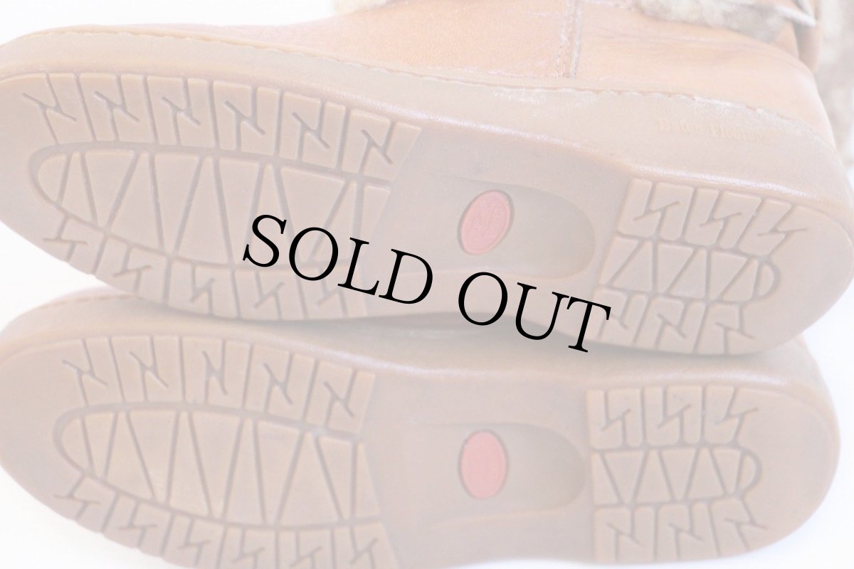 画像6: 70s Bates Floaters ボアライナー リアル ムートンブーツ 6.5M (6)