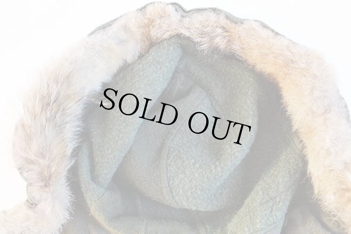 画像4: 50s 米軍 U.S.ARMY M-51 パーカー用 コヨーテファー フード 後期型★モッズコート (4)