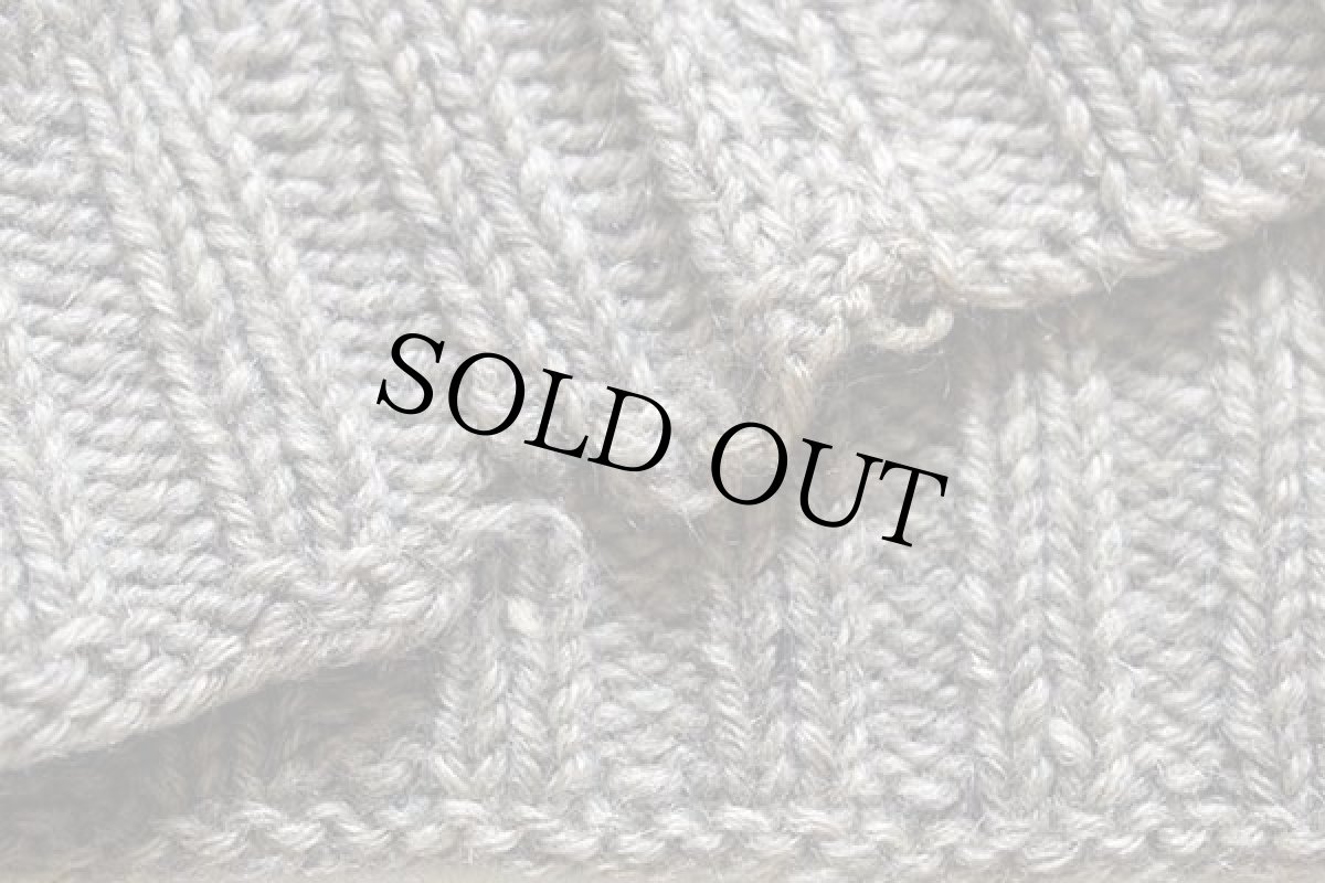 画像6: ビンテージ AMERICAN RED CROSS ウールニット ベスト セーター グレー (6)