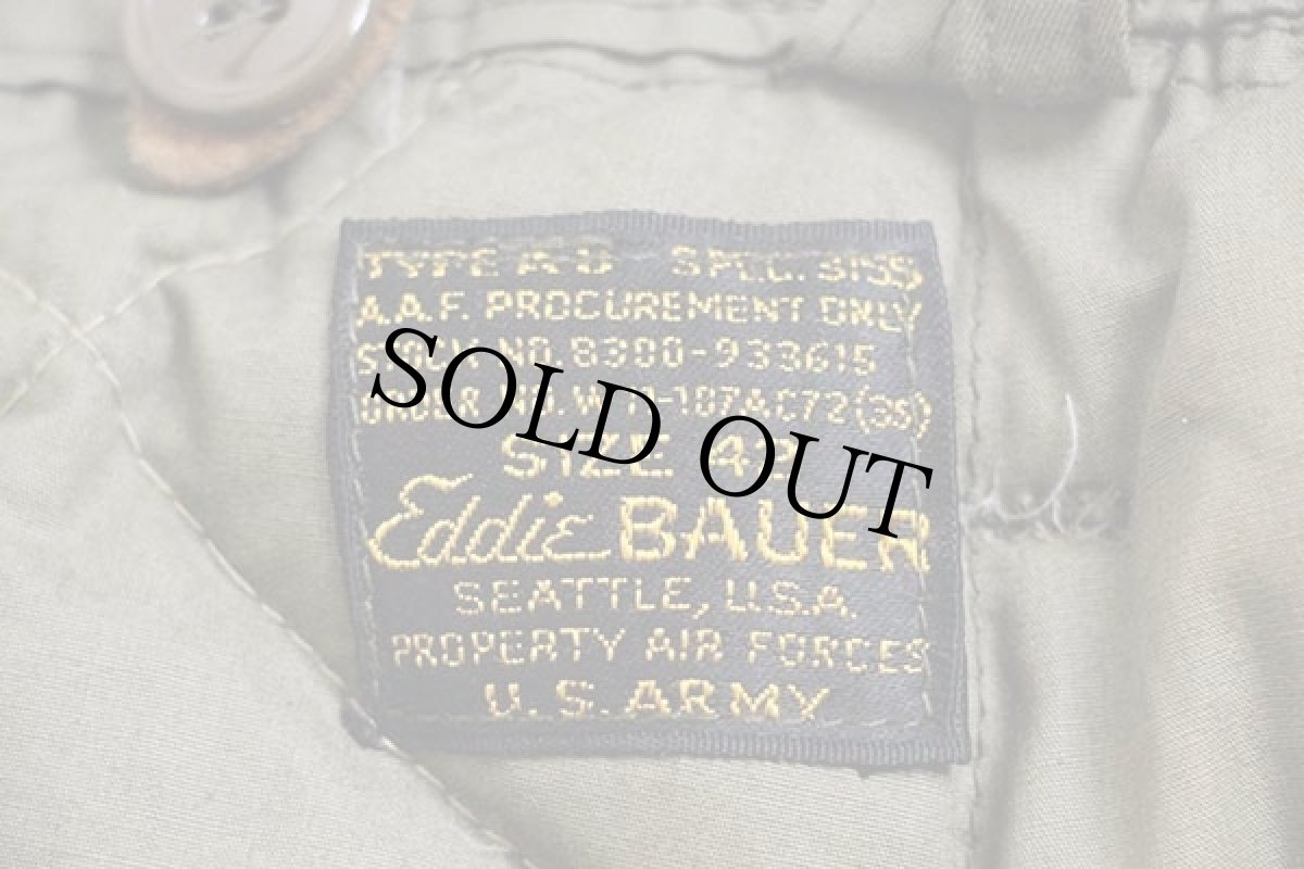 画像4: 40s 米軍 USAAF A-8 ダウン フライトパンツ サスペンダー付き 42★EddieBauerエディーバウアー (4)