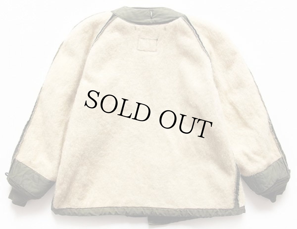 画像4: 60s 米軍 USAF ウールパイル ライナージャケット L-R★キャトルジャケット (4)