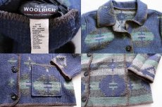 画像5: Woolrichウールリッチ フォークロア柄 リバーシブル ウール ラグジャケット W-XL (5)