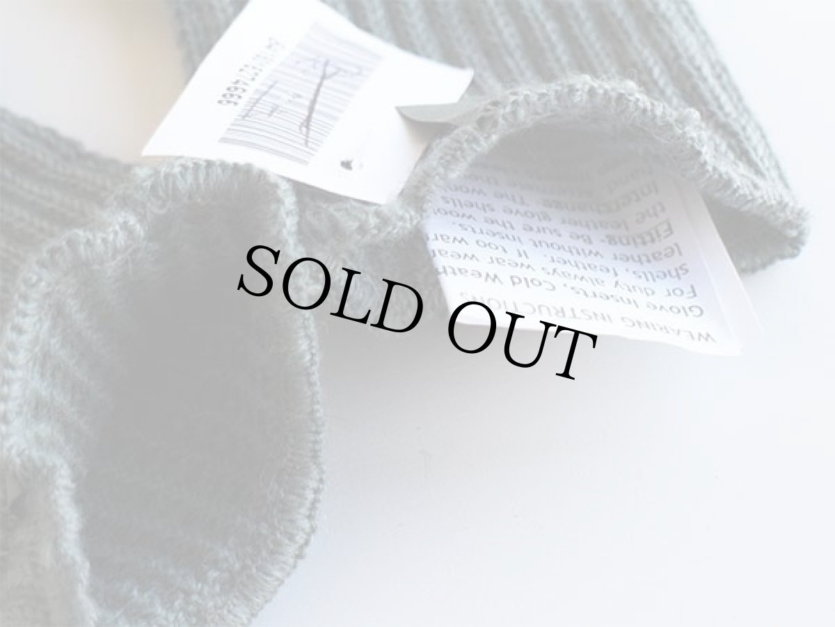 画像5: デッドストック★00s 米軍 ウールニット グローブ グレー L★手袋 (5)