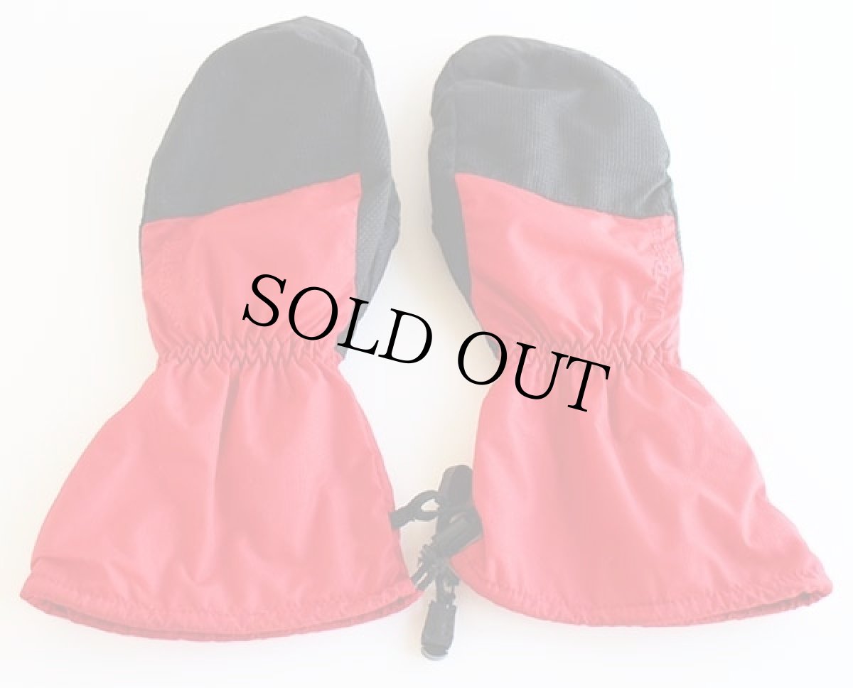 画像2: 90s L.L.Bean ツートン GORE-TEXゴアテックス ミトン グローブ 赤×黒 W-M★手袋 (2)