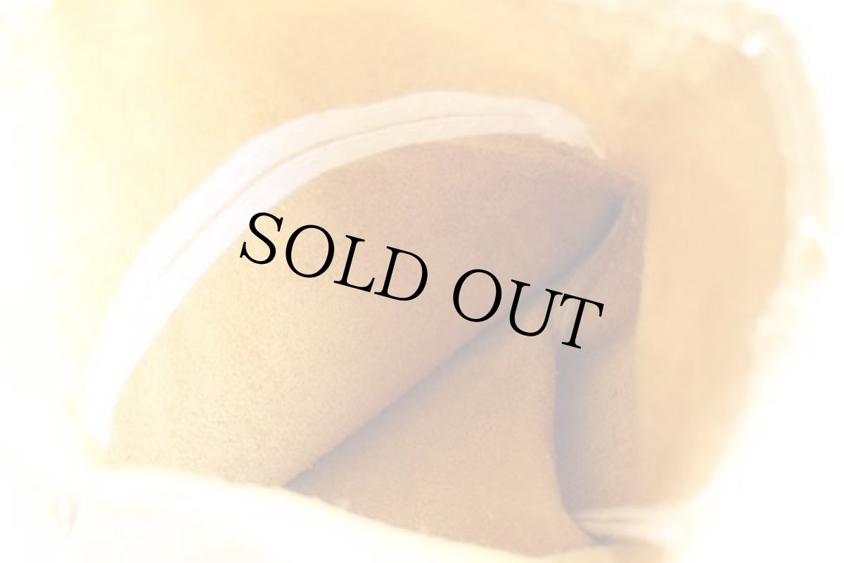 画像5: UNKNOWN ニットライナー付き ディアスキン レザー ミトン グローブ★手袋 (5)