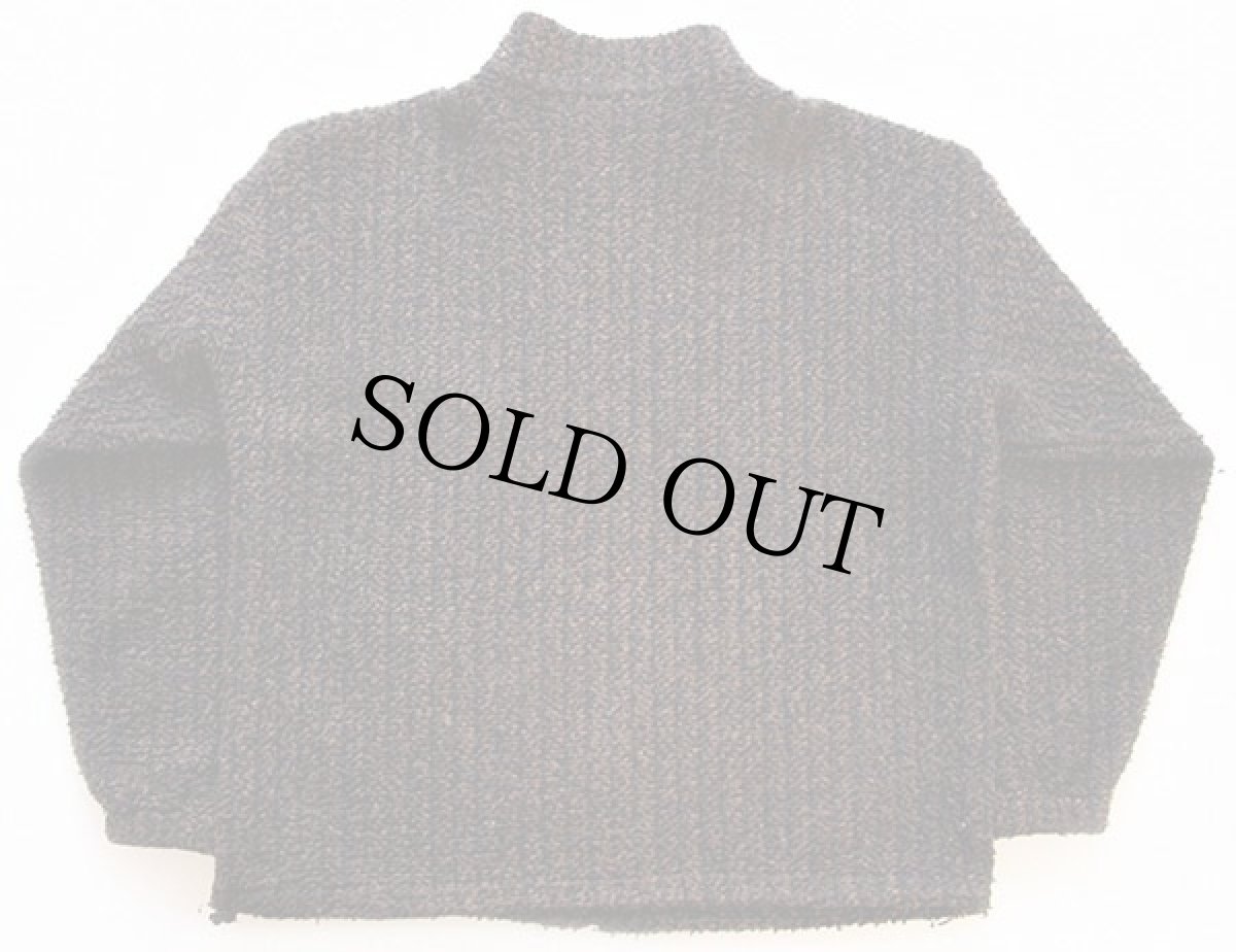 画像2: 90s USA製 HELLY HANSENヘリーハンセン ウール混 パイル フリースジャケット L (2)