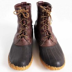 画像3: 70s USA製 L.L.Bean 筆記体タグ メインハンティング 6ホール ビーンブーツ 10M (3)