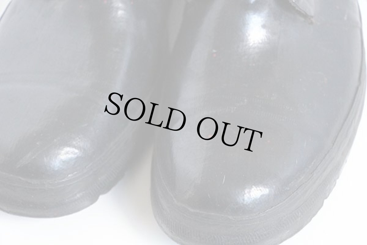 画像8: 50s B.F.Goodrich アンクル ラバーブーツ 黒★ガムシューズ (8)