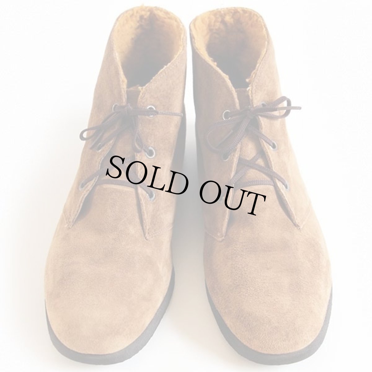 画像3: 80s USA製 Hush Puppiesハッシュパピー ボアライナー スエード レザー チャッカブーツ 茶 (3)