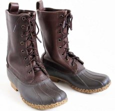 画像1: USA製 L.L.Bean メインハンティング 8ホール ビーンブーツ 6M (1)