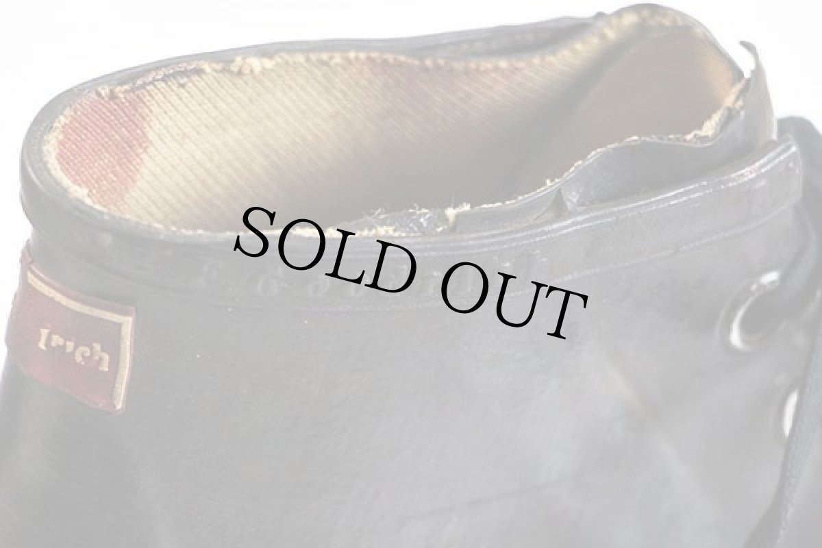 画像4: 50s B.F.Goodrich アンクル ラバーブーツ 黒★ガムシューズ (4)