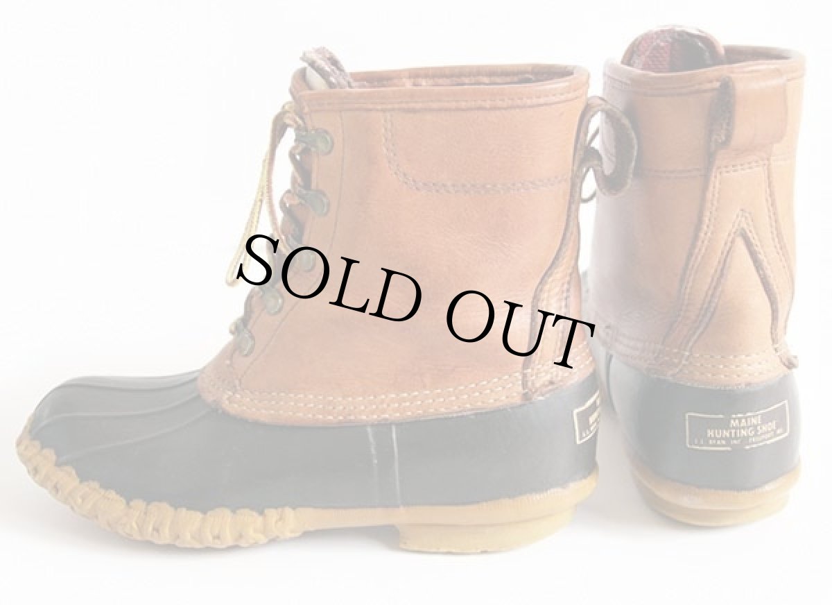 画像2: 80s USA製 L.L.Bean GORE-TEXゴアテックス メインハンティング ビーンブーツ 10LM (2)