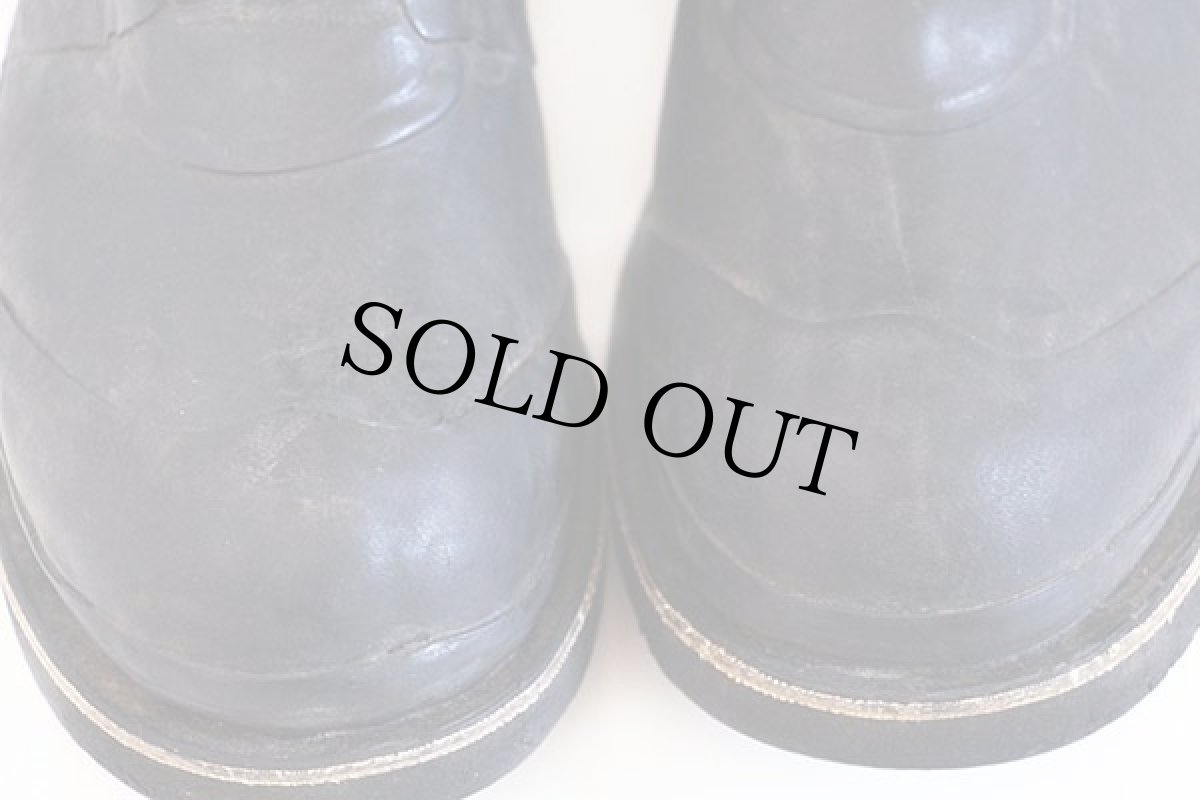 画像8: ビンテージ WESCOウエスコ ラバーブーツ 黒 9 (8)