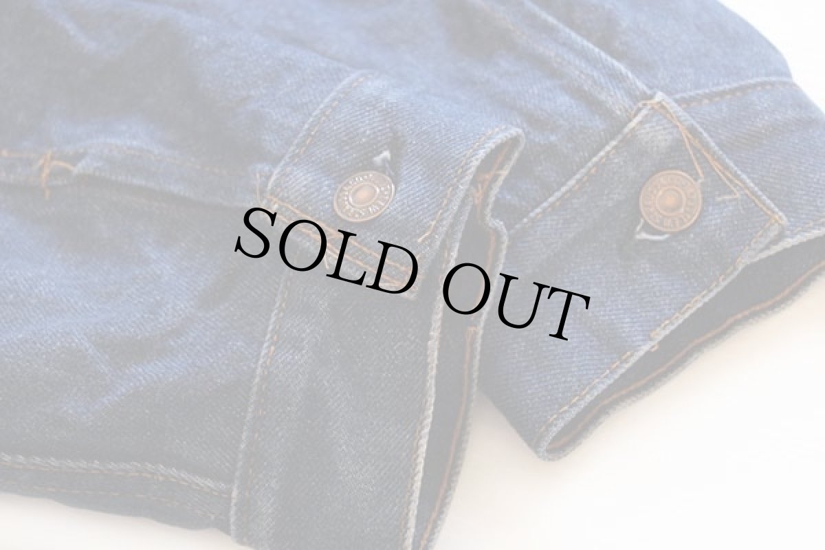 画像7: 70s USA製 Levi'sリーバイス 70505 ブランケットライナー デニムジャケット 46 (7)