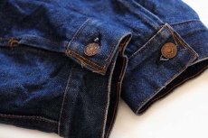 画像7: 70s USA製 Levi'sリーバイス 70505 ブランケットライナー デニムジャケット 46 (7)