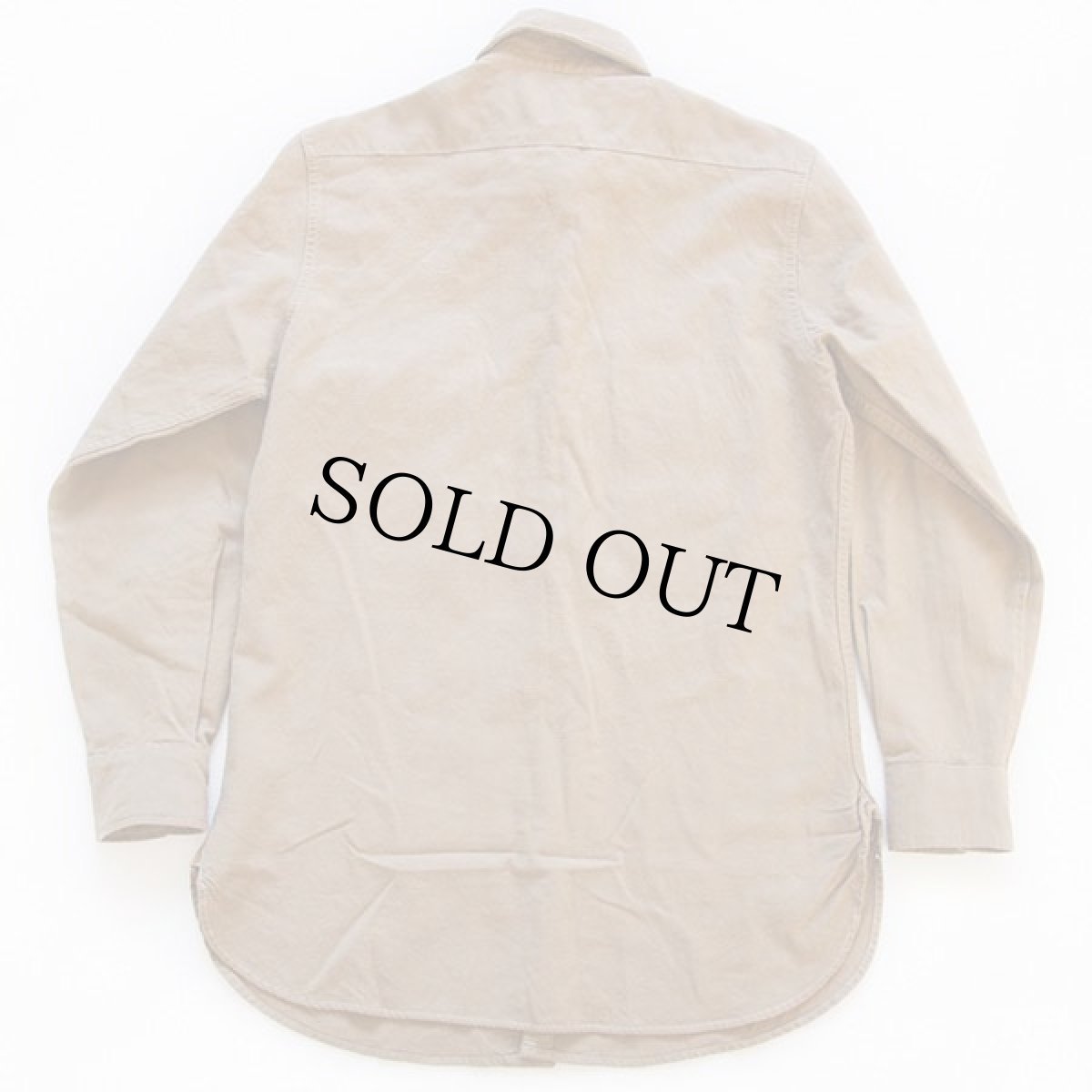 画像2: 40s 米軍 U.S.ARMY マチ付き ウールシャツ カーキ 15 (2)