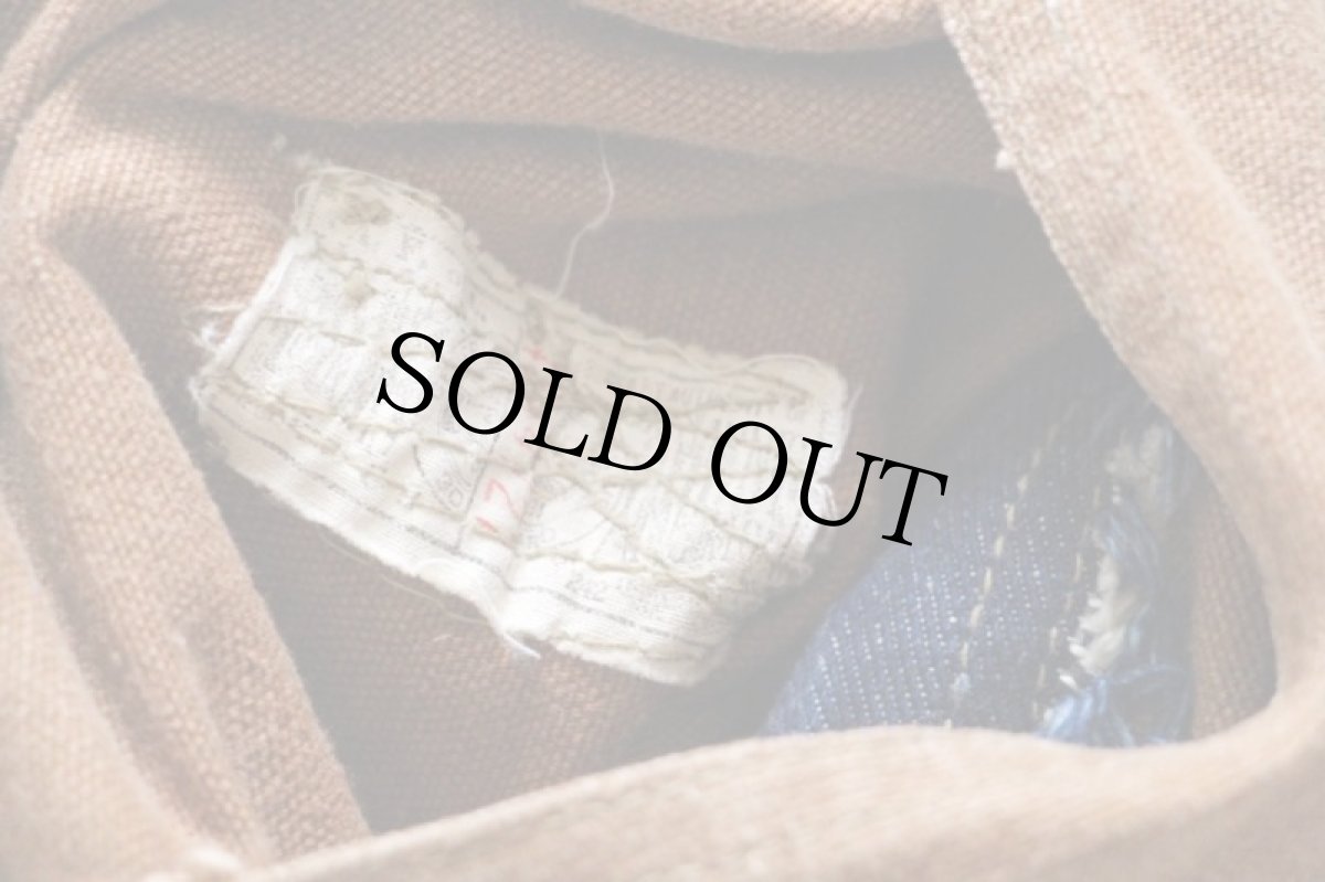 画像8: 50s carharttカーハート ハートタグ ブランケットライナー ダック地 ペインターパンツ 茶 w38 (8)